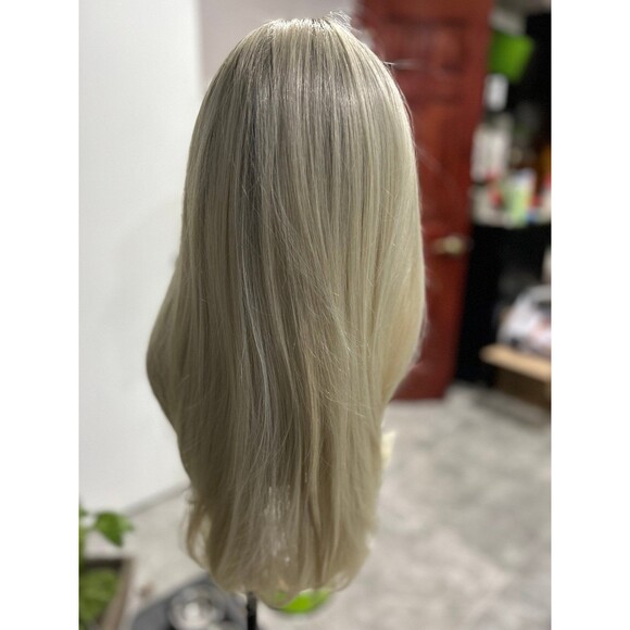 Rebel Gypsy luxury wig “Miniskirt Blues” full mono main image 11